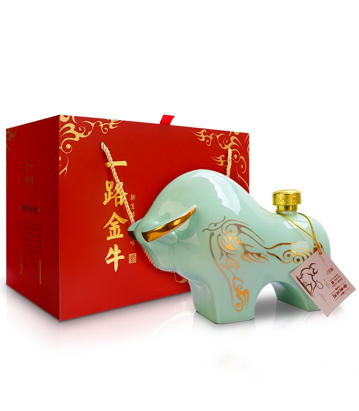 53°茅臺鎮帝皇玉酒（青牛）2.5L