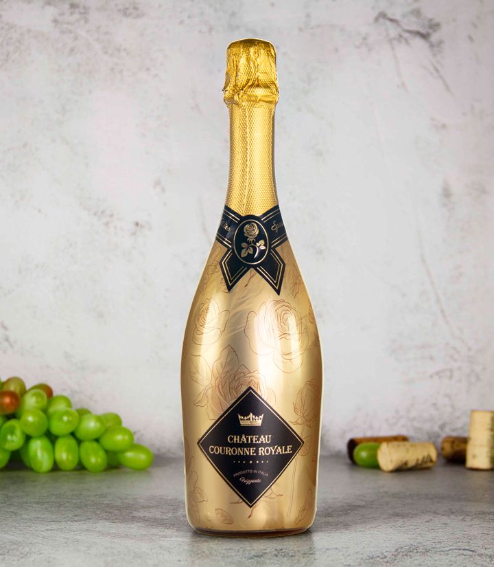 0°意大利皇冠城堡無醇起泡紅葡萄酒汁飲料（金）750ml