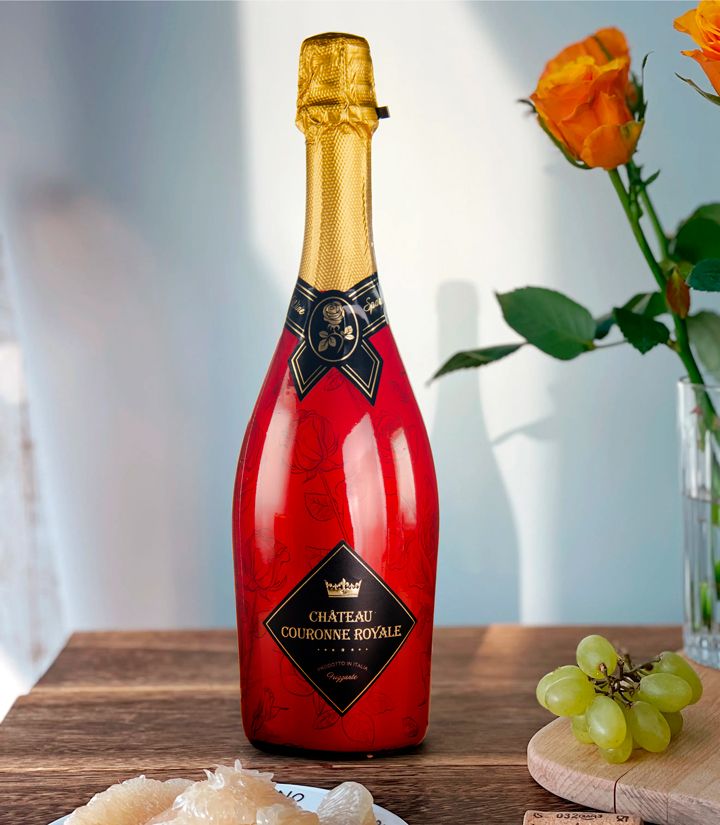 0°意大利皇冠城堡無醇起泡紅葡萄酒汁飲料（紅）750ml